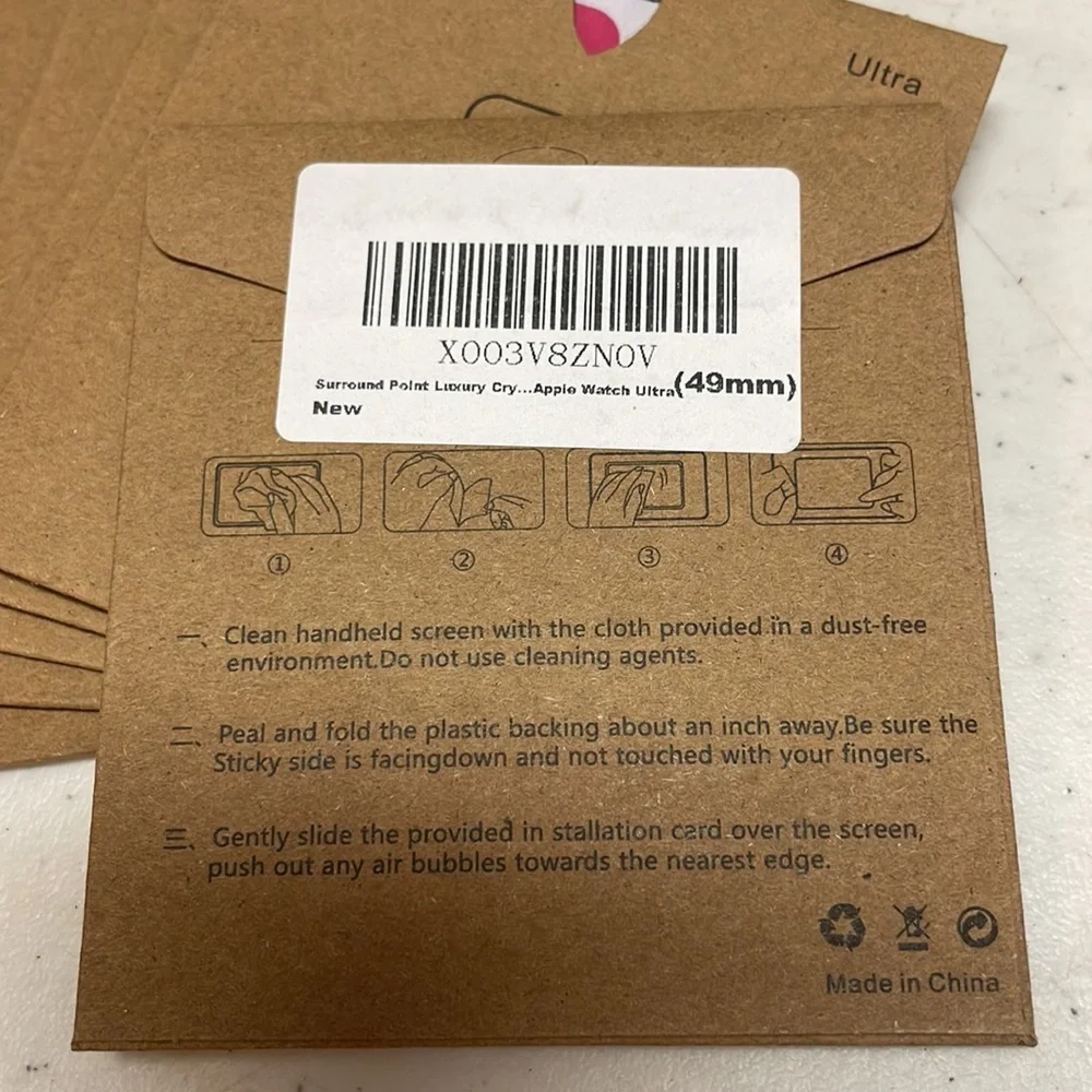 NIB Surround Point Apple Watch Ultra 49mm Screen Protectors Set of 6